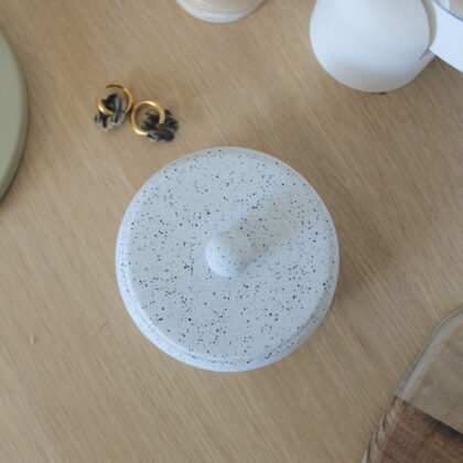 Boîte avec couvercle - Granite