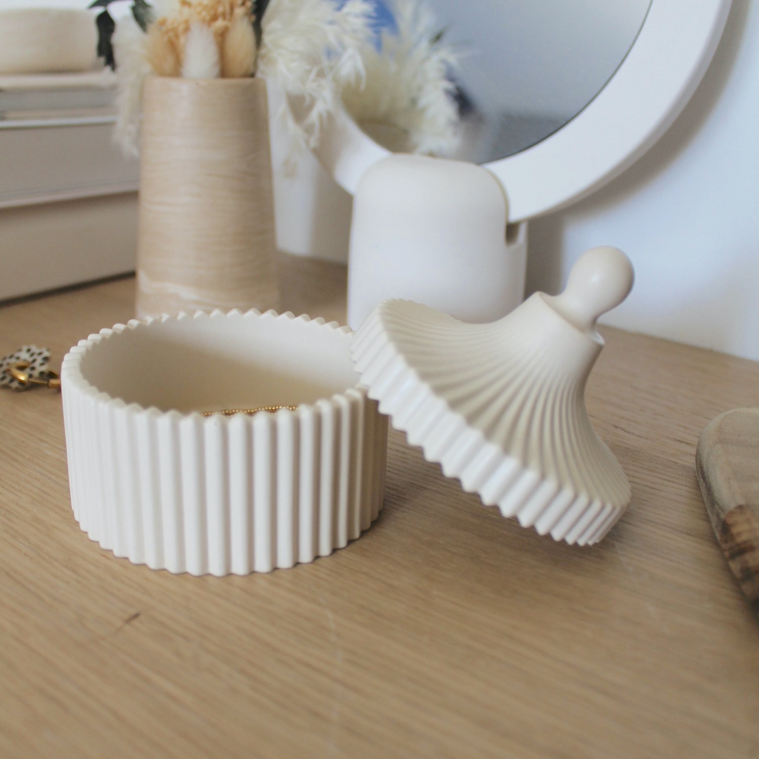 Boîte à bijoux - Crème – Image 3