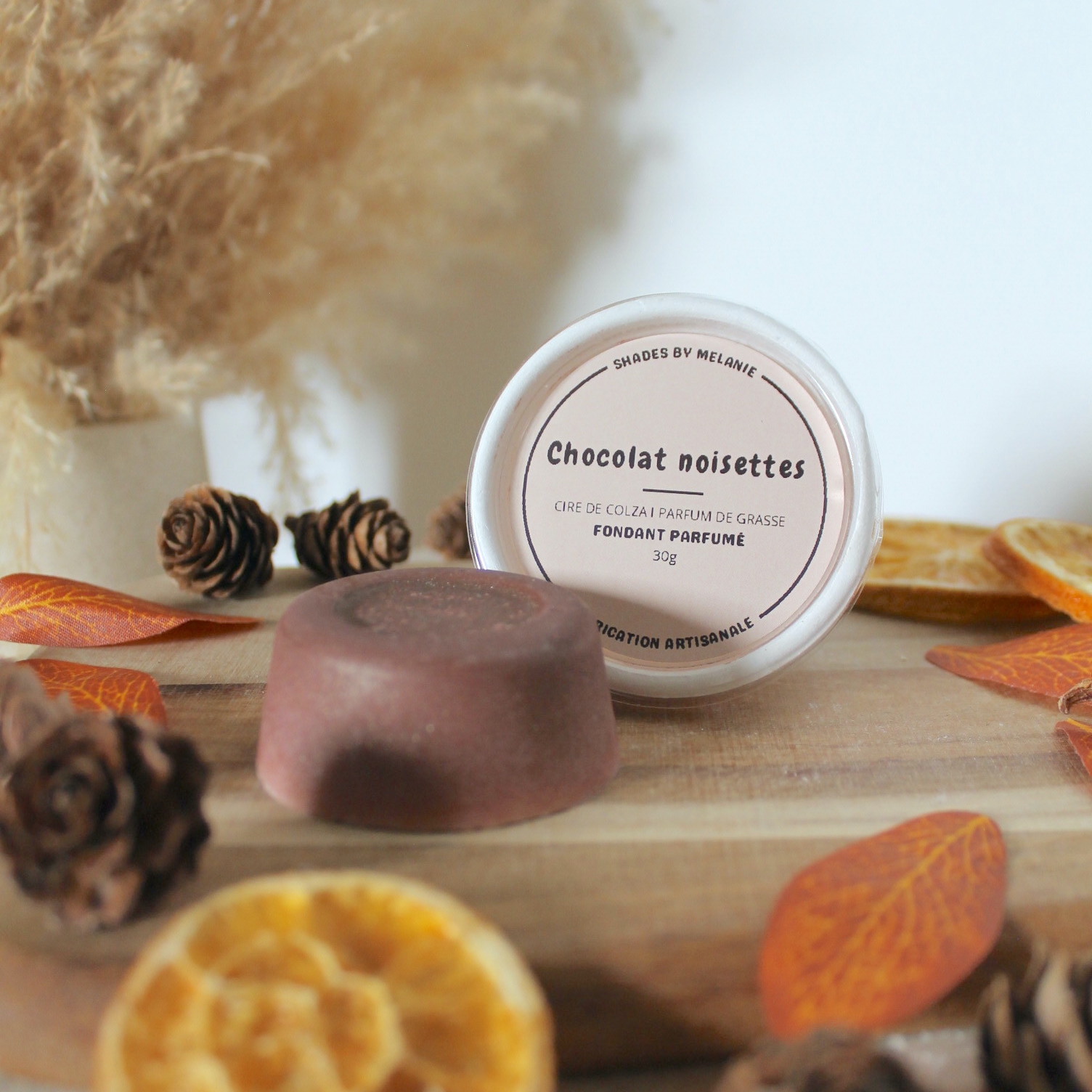 Automne - Fondant parfumé, Chocolat noisettes