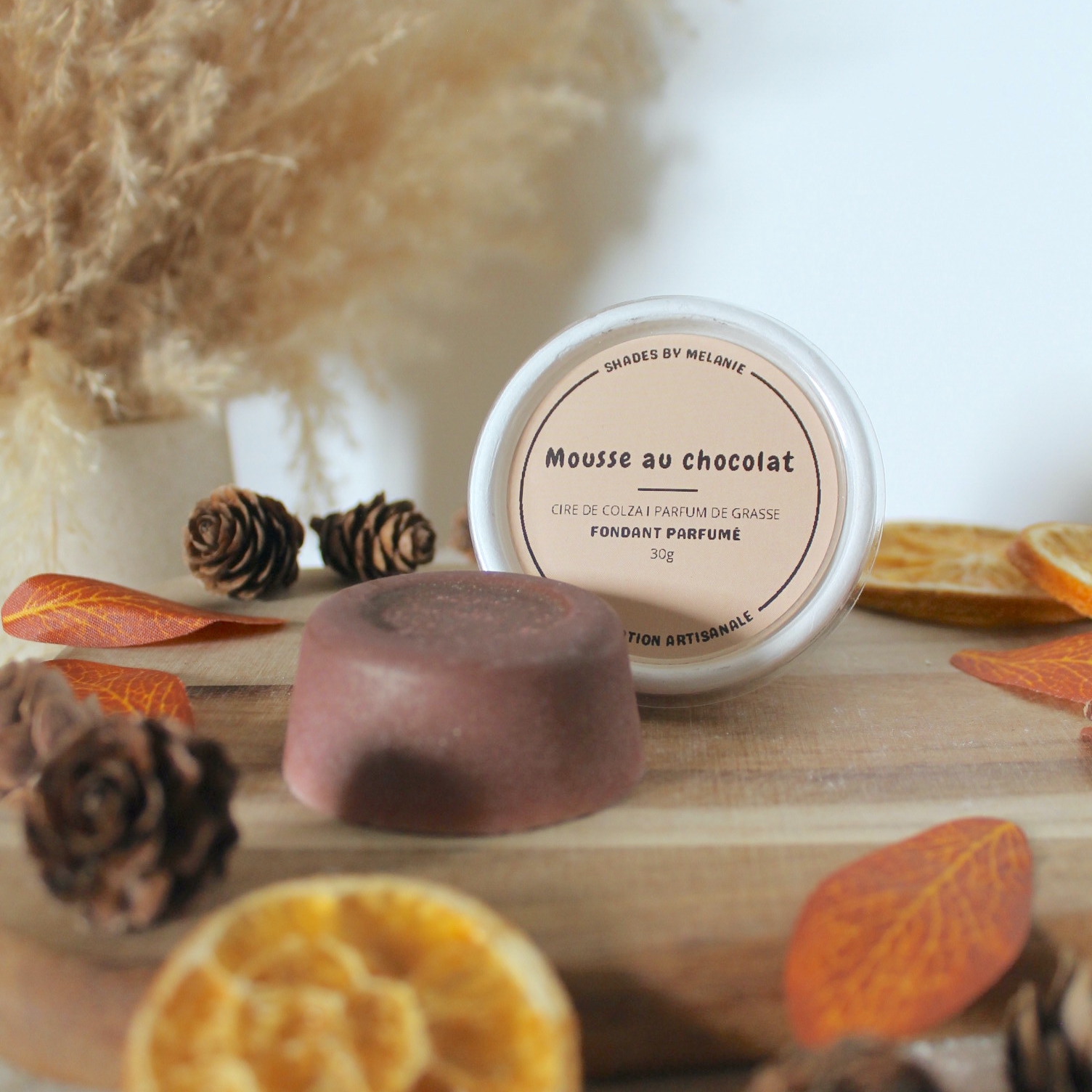 Automne - Fondant parfumé, Mousse au chocolat