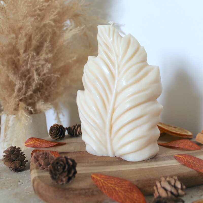 Automne - Bougie Feuille – Image 3