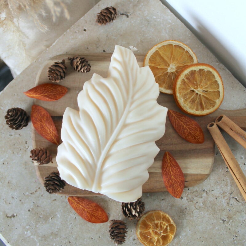 Automne - Bougie Feuille – Image 4
