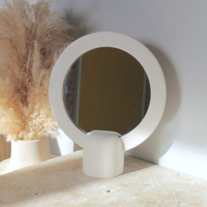 Miroir à poser Mia - blanc