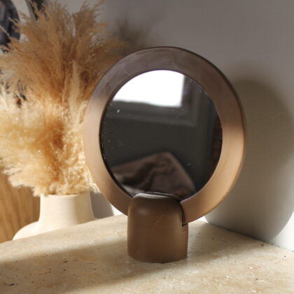 Miroir à poser Mia - chocolat