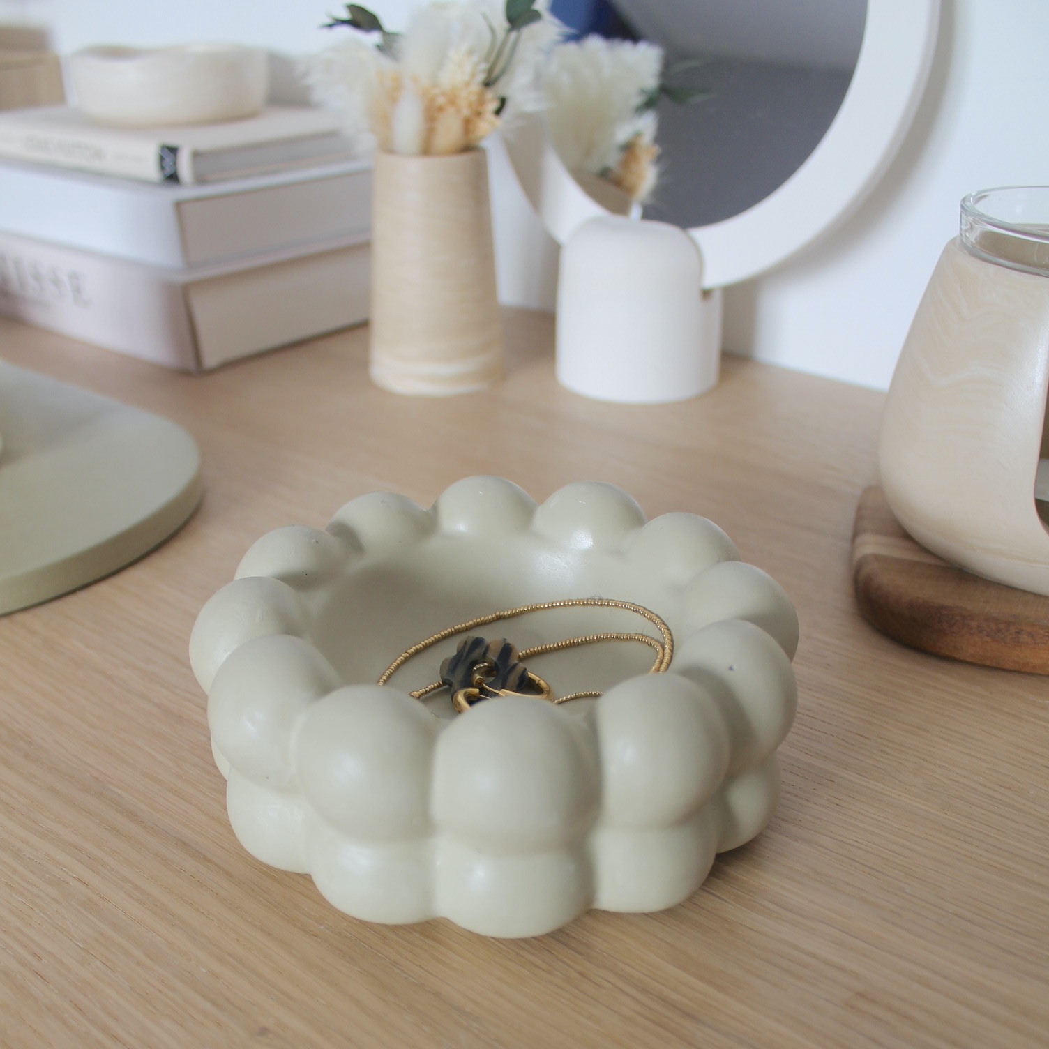 Vide-poche Baia - vert olive