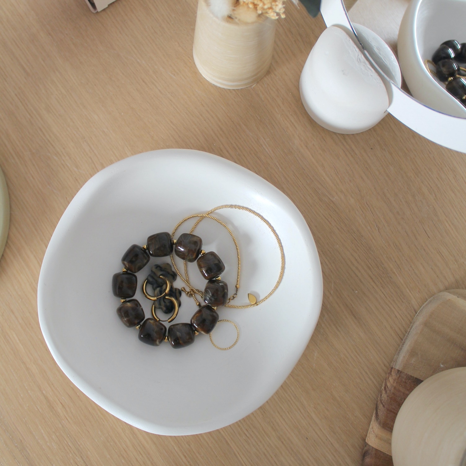 Vide-poche Odia - blanc – Image 2