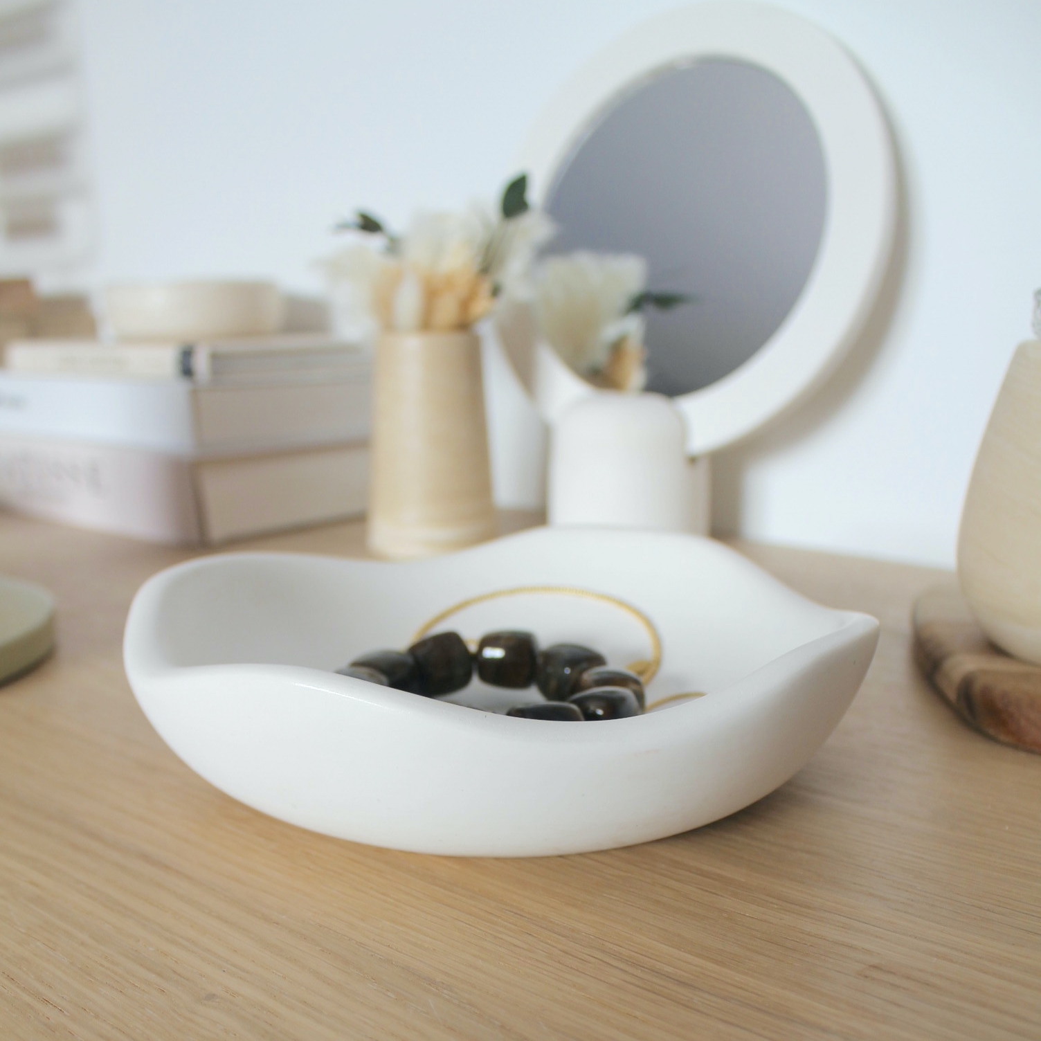 Vide-poche Odia - blanc