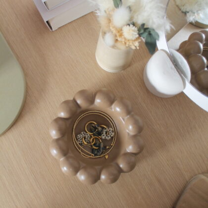 Vide-poche Baia - chocolat