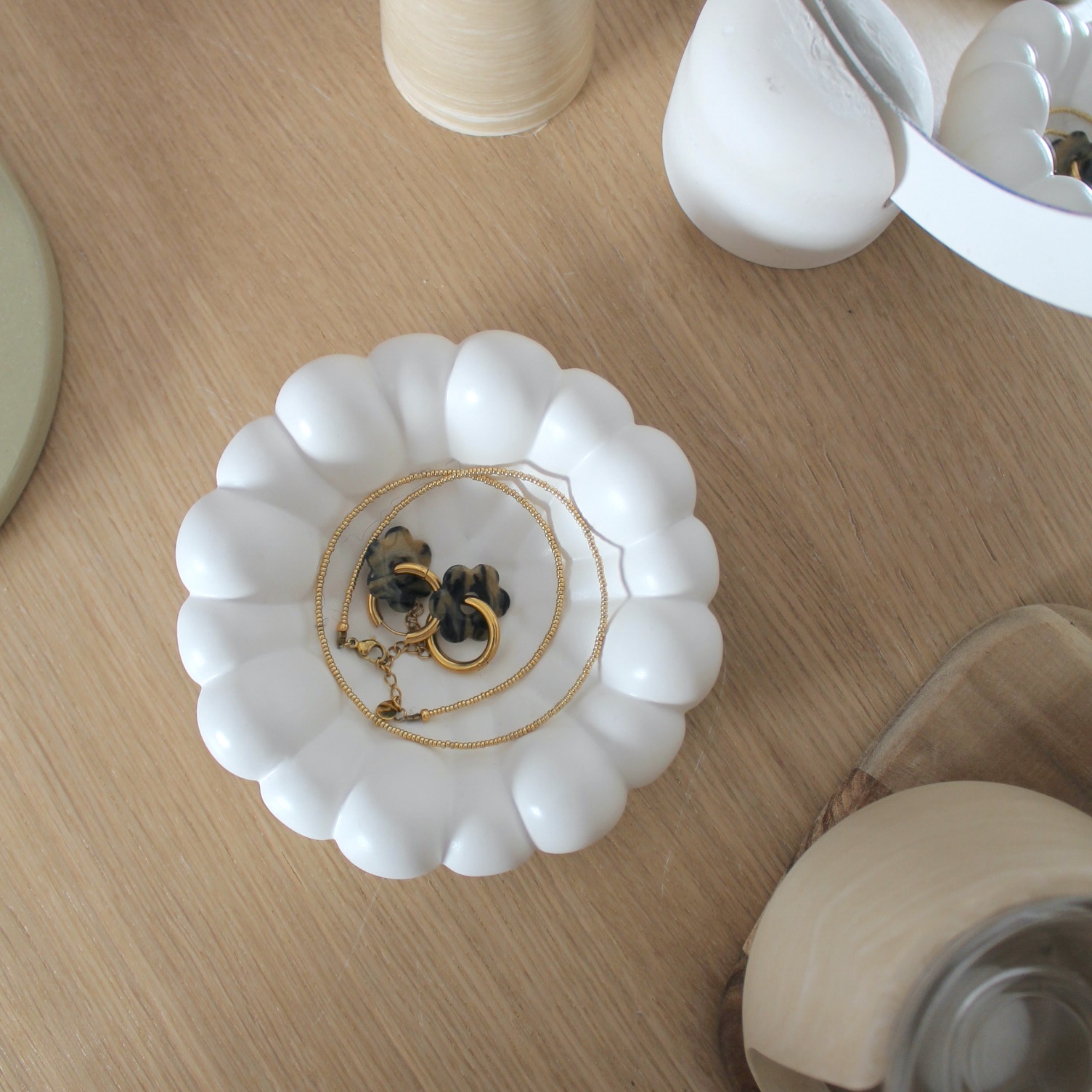 Vide-poche Bula - blanc