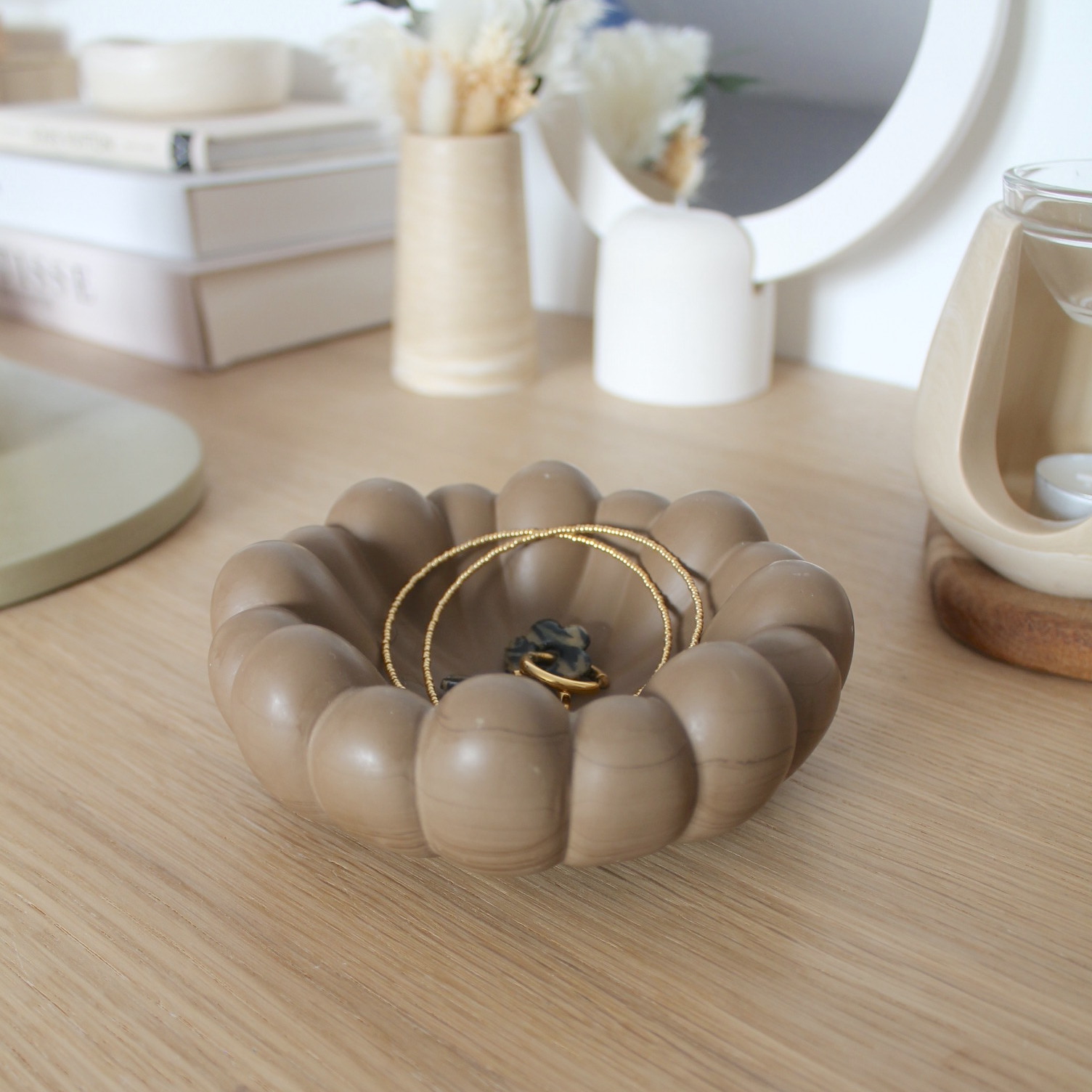 Vide-poche Bula - chocolat