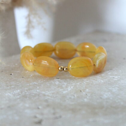 Bracelet Olivia - Jaune