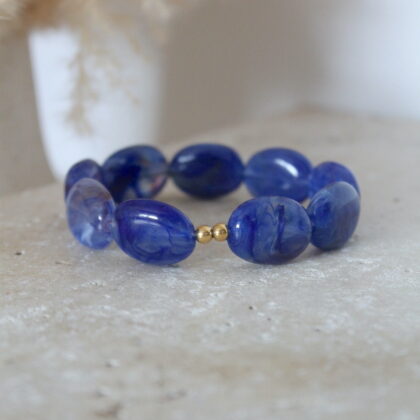 Bracelet Olivia - Bleu marine