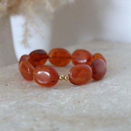 Bracelet Olivia - Terracotta