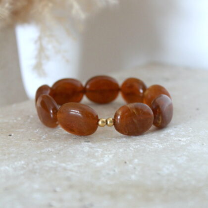 Bracelet Olivia - Marron
