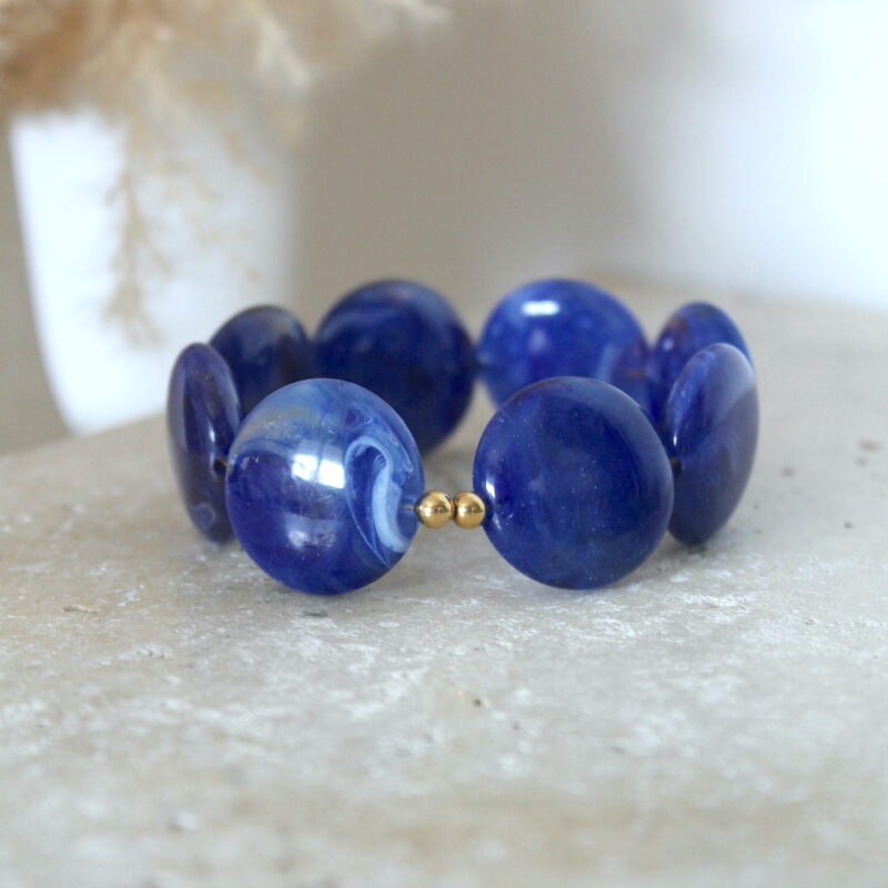 Bracelet Paola - Bleu marine