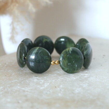 Bracelet Paola - Vert olive
