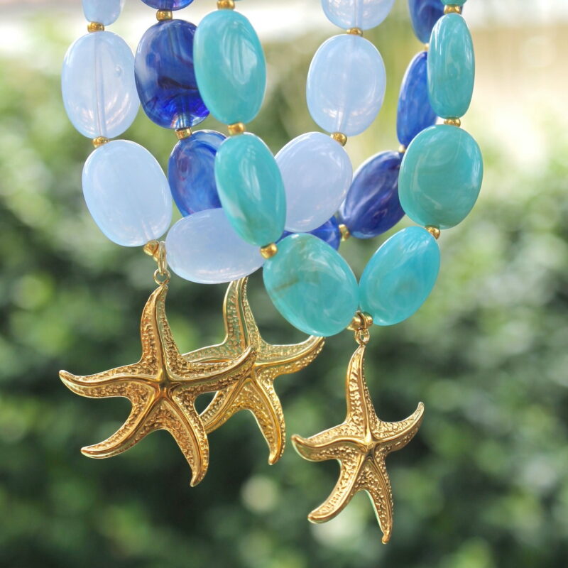 Collier Olivia - Bleu clair – Image 5