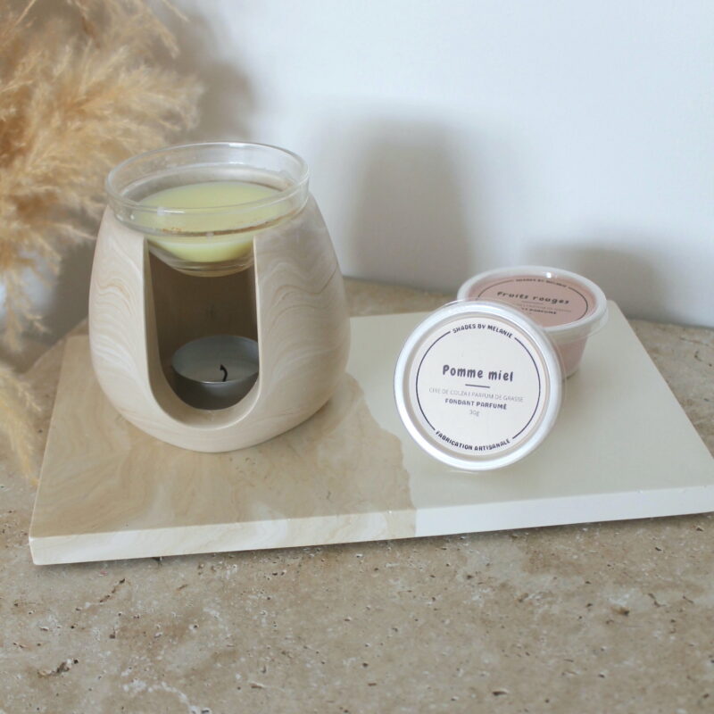 Plateau Kiara - Bicolore marbre beige – Image 4