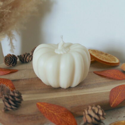 Automne - Bougie Citrouille n°3
