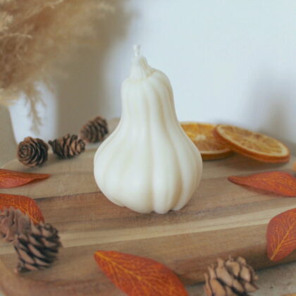 Automne - Bougie Citrouille n°2