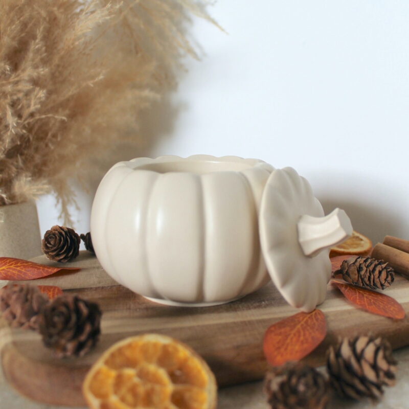 Automne - Boîte Citrouille, crème