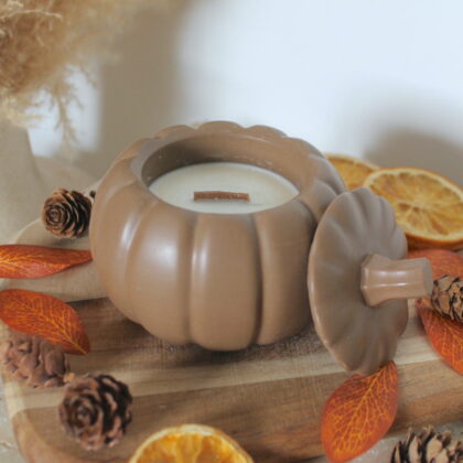 Automne - Bougie Citrouille, chocolat