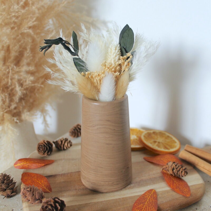 Automne - Mini Vase, marbre chocolat – Image 2