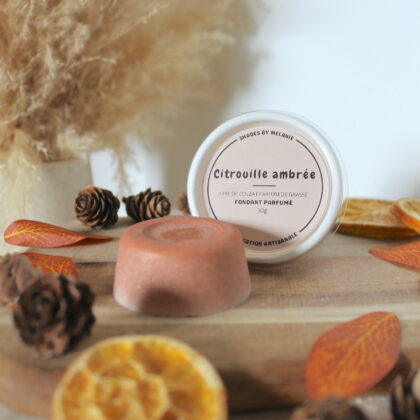 Automne - Fondant parfumé, Citrouille ambrée