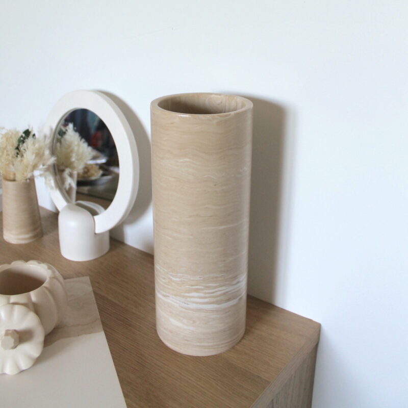 Vase Gora - Marbre beige – Image 3