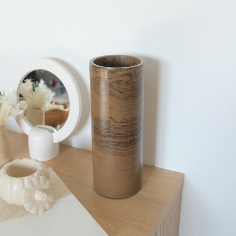 Vase Gora - Marbre chocolat – Image 3