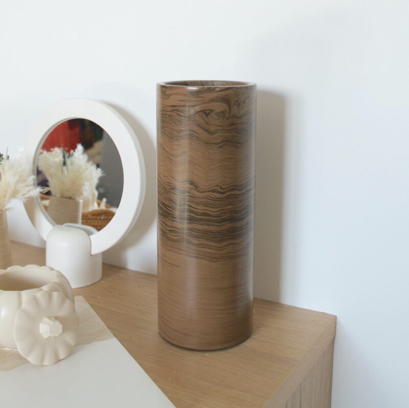 Vase Gora - Marbre chocolat – Image 4