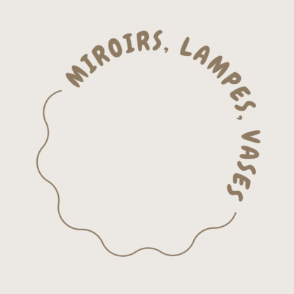 Miroir / Lampe / Vase