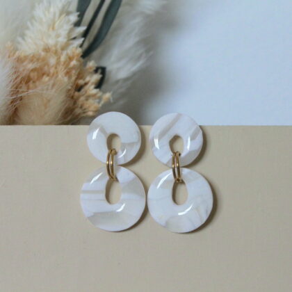 Boucles Mia - Blanc