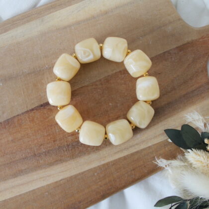 Bracelet Alma - Vanille