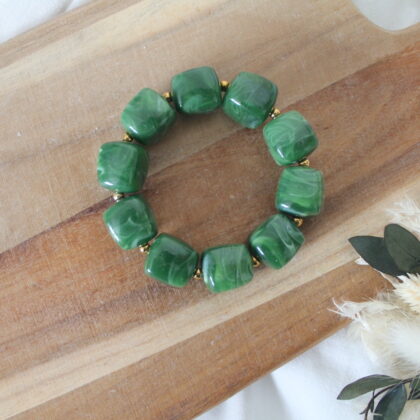 Bracelet Alma - Vert émeraude
