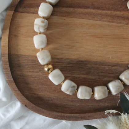 Collier Alma - Beige