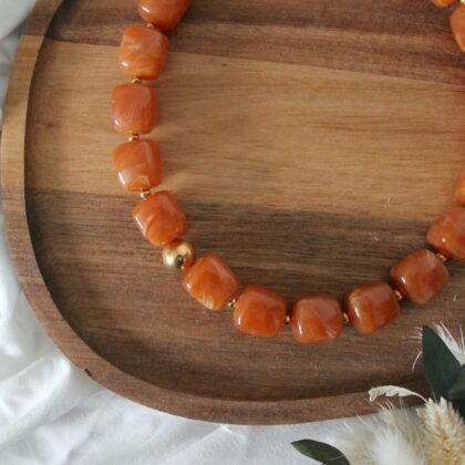 Collier Alma - Caramel