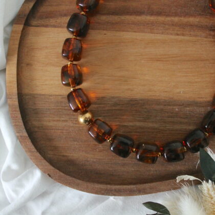 Collier Alma - Ambre
