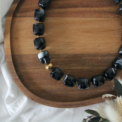 Collier Alma - Noir