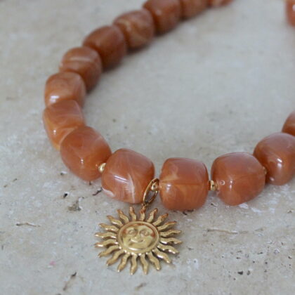 Collier Alma - Caramel