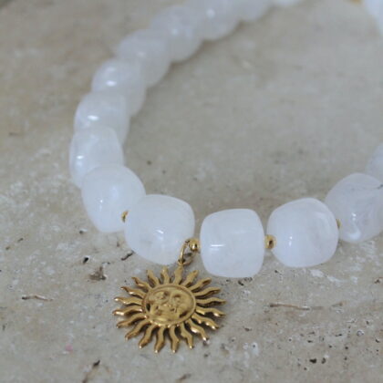 Collier Alma - Blanc