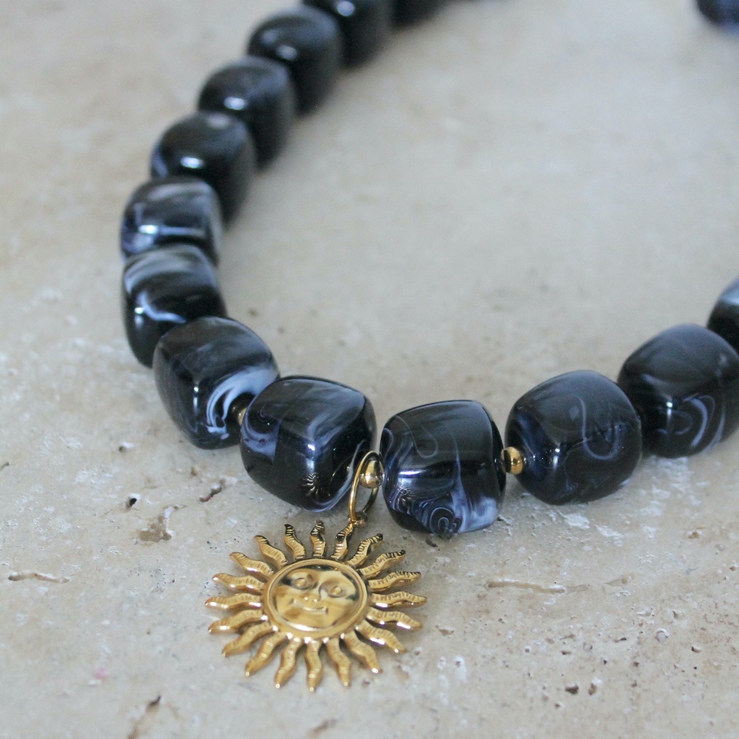 Collier Alma - Noir