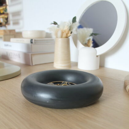 Vide-poche Donut - noir